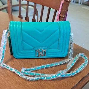 Badgley Mischka Teal Bag
